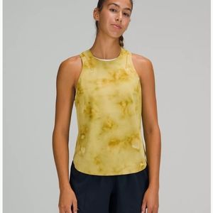 Luluemon tie dye run tank top shirt 2 like new